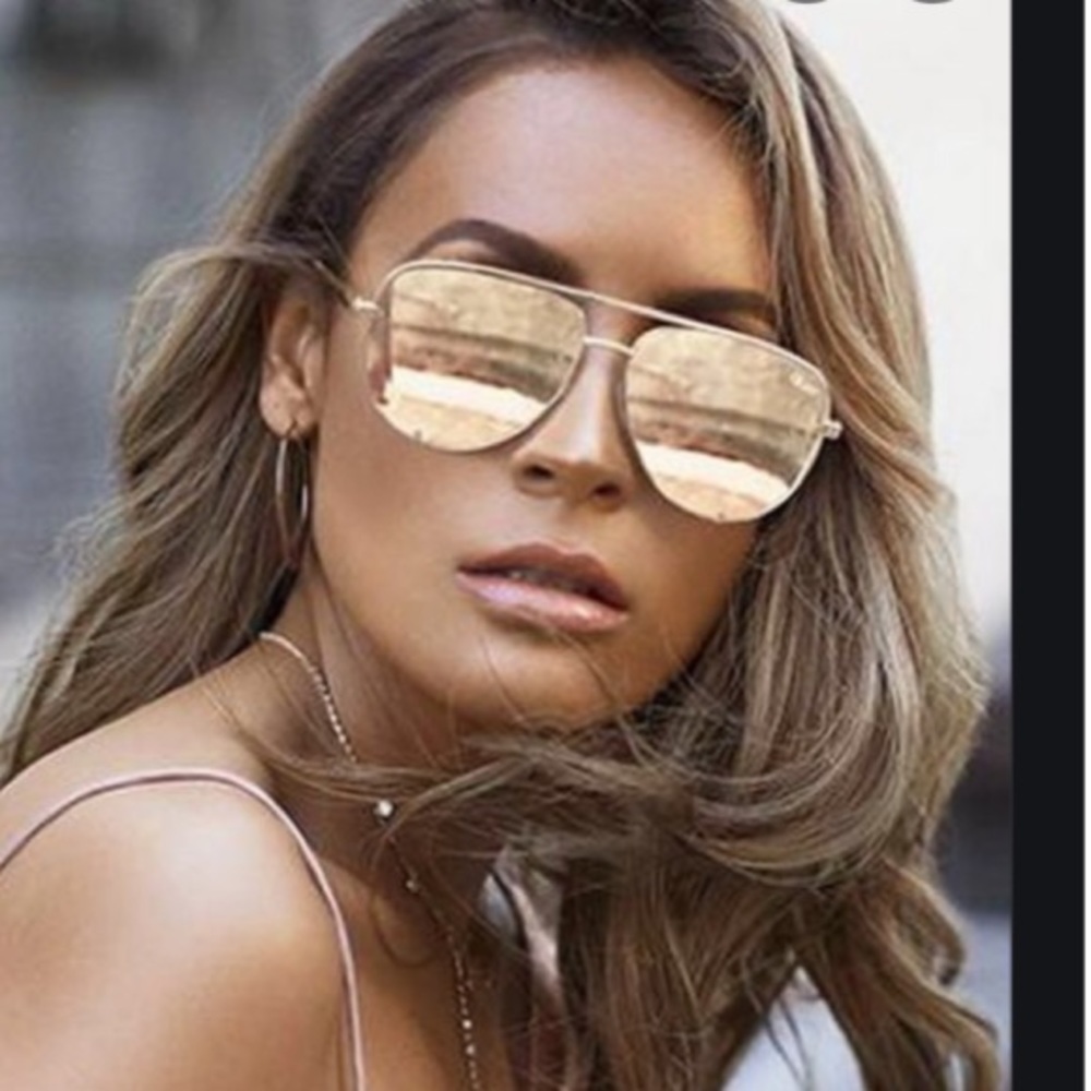 NEW! gold Quay high key aviators - Picture 3 of 10